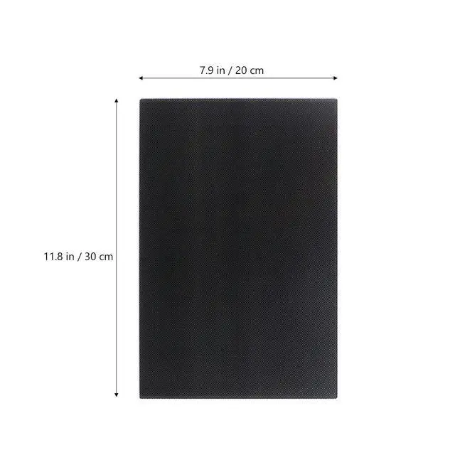 Alt view image 2 of 3 - Lattice Glass Hot Bed Platform Film for 3D Printers High Temp Resistant Flat Heat Conductive Plate Strong Adhesion Easy Release