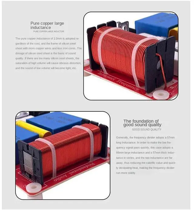 Main image of 400W Bass Audio Crossover Subwoofer Crossover Bass Crossover Hifi High Fidelity Crossover Filter