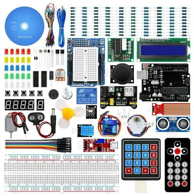 Main image of For UNO R3 Development Board Super Starter Learning Kit RFID Upgrade Kit Tutorial Included