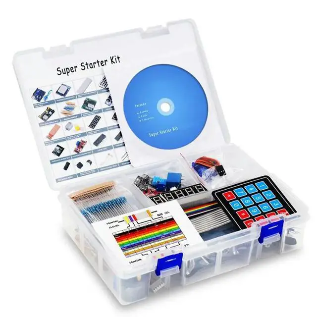 Alt view image 3 of 3 - For UNO R3 Development Board Super Starter Learning Kit RFID Upgrade Kit Tutorial Included