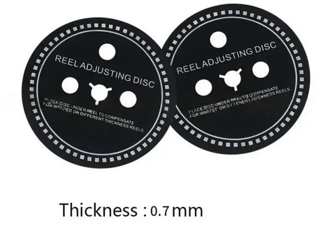 Alt view image 2 of 3 - For NAB Adapter 4PCS SpFor Studer TEAC Reel-To-Reel Tape Recorder- Professional Sound Equipment 0.7Mm Thickness