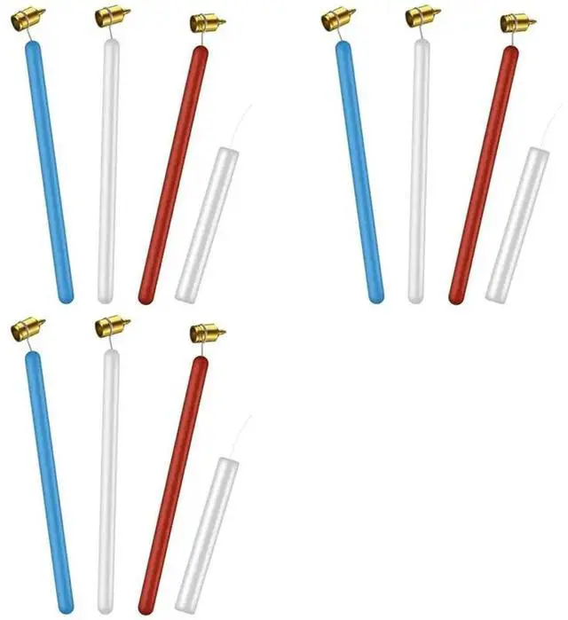 Main image of 12X Slanting Fine Line Paint Pen Set 0.7/0.5/0.4Mm Heavy Fine Brass Tip Kistka Wax Pen Decorating Kit