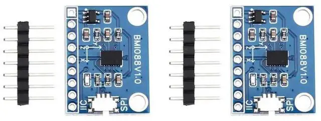 Main image of 2X BMI088 Gyroscope Accelerometer Six-Axis Sensor Module High-Performance Six-Axis IMU For I²C SPI