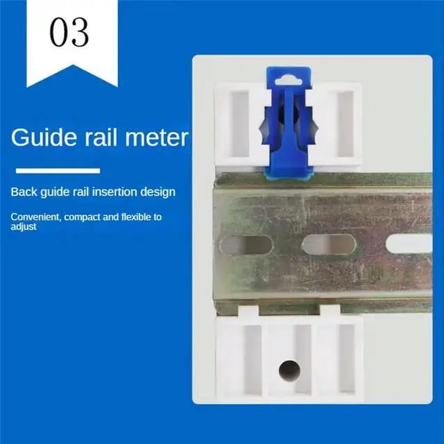 Alt view image 3 of 3 - ATMS6002 Single Phase DIN Rail Electric Energy Meter Tuya Meter Remote Meter Metering Switch