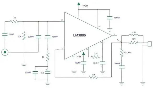 Alt view image 2 of 3 - Power Amplifier Board LM3886 68Wx2 Two Channel Stereo Digital Audio Amplifier Speaker Sound Amplificador Home Amplifier