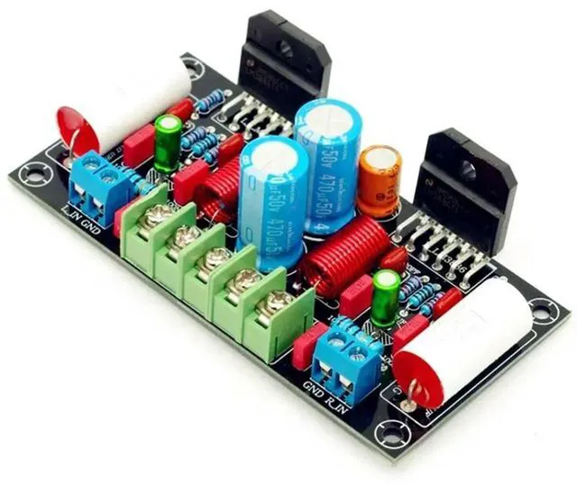 Alt view image 3 of 3 - Power Amplifier Board LM3886 68Wx2 Two Channel Stereo Digital Audio Amplifier Speaker Sound Amplificador Home Amplifier