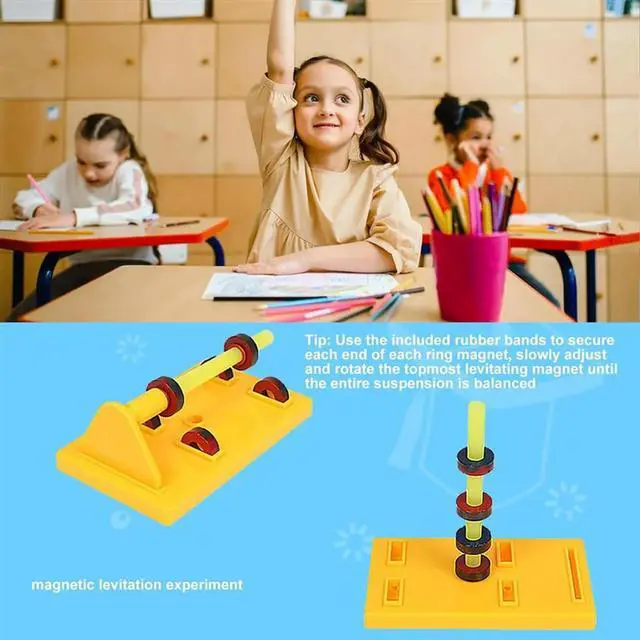 Alt view image 3 of 3 - Large Science Magnet Kit Physics Magnet Kit For Kids Educational For School Students 1 SET