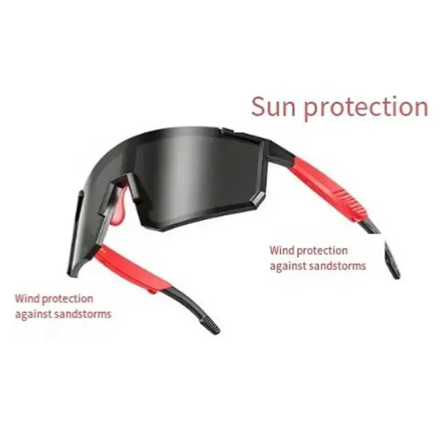 Alt view image 3 of 3 - For Cycling Sports Sunglasses C02-2 Outdoor Glasses With For Bluetooth, Music Playback,And Calling Functionality