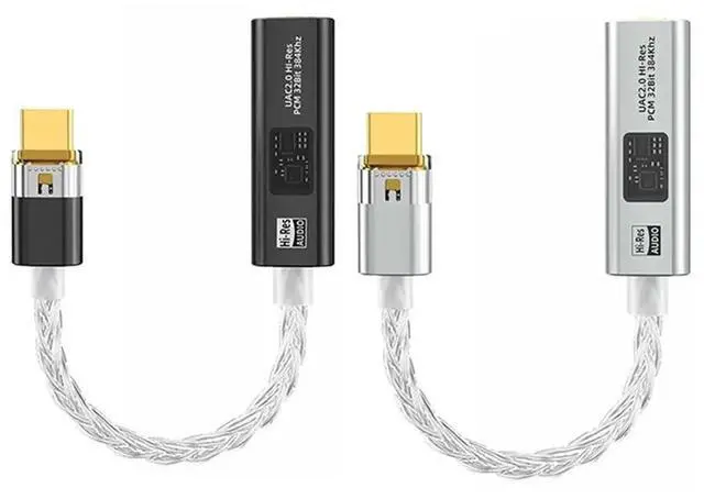 Main image of CX31993 MAX972 Stereo Ephone Headphone Decoding Converter USB Type C To 3.5 Mm Jack Adapter Hifi DAC Audio Amplifier
