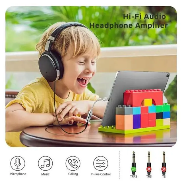 Alt view image 2 of 3 - CX31993 MAX972 Stereo Ephone Headphone Decoding Converter USB Type C To 3.5 Mm Jack Adapter Hifi DAC Audio Amplifier