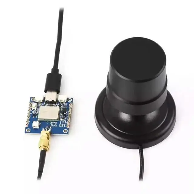 Alt view image 2 of 3 - GNSS L1+ L2+ L5 Multi-Band Helix Antenna Active High-Precision Positioning, SMA Connector, IP67 Waterproof Quadrifilar