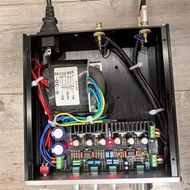Alt view image 2 of 3 - M5 Class A Hi-Fi Preamp Board Bluetooth, Tube Sound Tone Preamplifier, Parallel Design High-Fidelity Tube-Sounding Board
