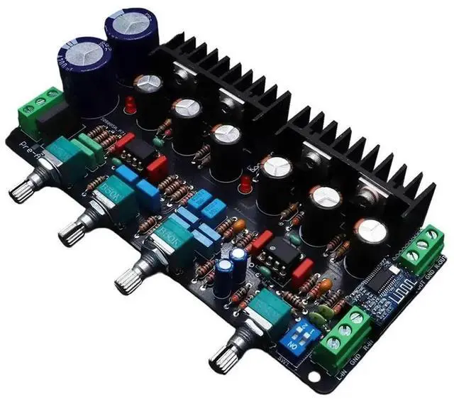Main image of M5 Class A Hi-Fi Preamp Board Bluetooth, Tube Sound Tone Preamplifier, Parallel Design High-Fidelity Tube-Sounding Board