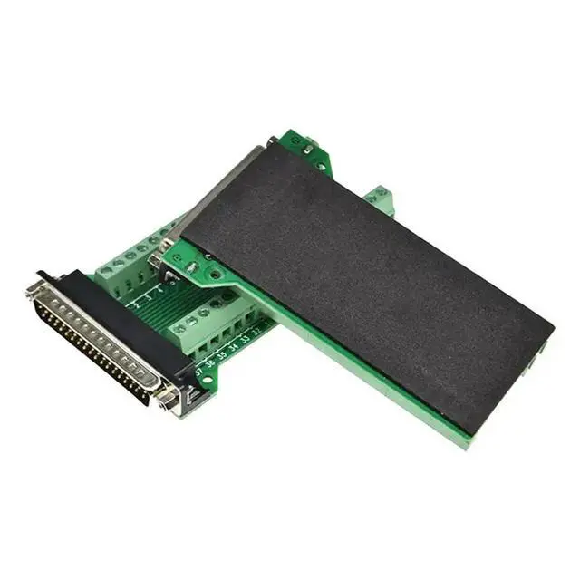 Alt view image 3 of 3 - 6Pcs DB37 Male Female Breakout Board Connector, RS232 D-SUB Serial 37 Pin Port Terminal Solderfree Adapter