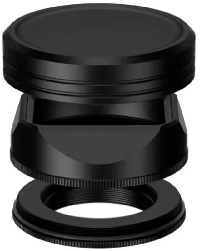 Main image of For Fujifilm X-E5 Square Lens Hood For XF 23Mm F2.8 R WR, 27Mm F2.8 R WR- Lens Shade With Adapter Ring Cap Cover