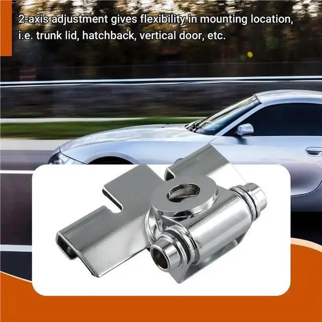 Alt view image 2 of 3 - 2X RB-400 Antenna Mount Bracket With 5M Extension Coaxial Feeder Cable Adjustable For QTY TYT Mobile Car Radio Antenna