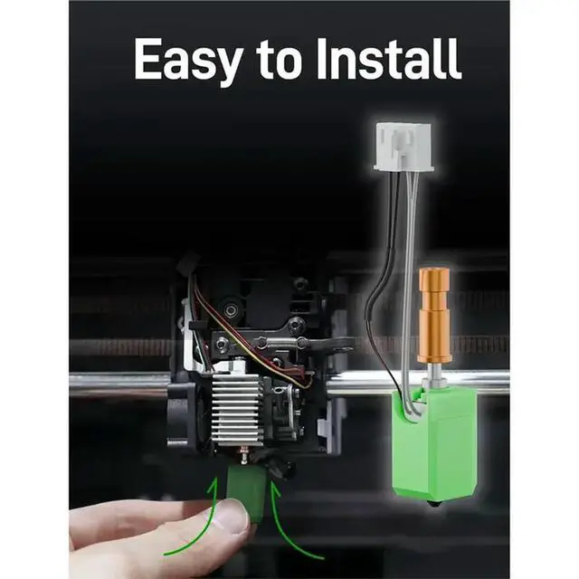 Alt view image 3 of 3 - 4Pack Upgraded Hotend Kit For Anycubic Kobra S1/S1 Combo 3D Printer, Rapid Heating Print Head Hot End(0.2+0.4+0.6+0.8Mm)