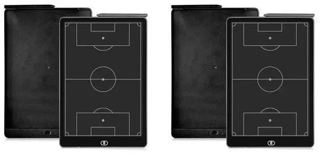 Main image of 2X Electronic Soccer Coaching Board,16In LCD Screen Strategy Marker Board With Lock Function For Soccer,Vertical Soccer