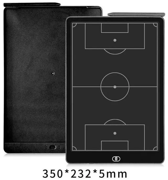 Alt view image 2 of 3 - 2X Electronic Soccer Coaching Board,16In LCD Screen Strategy Marker Board With Lock Function For Soccer,Vertical Soccer