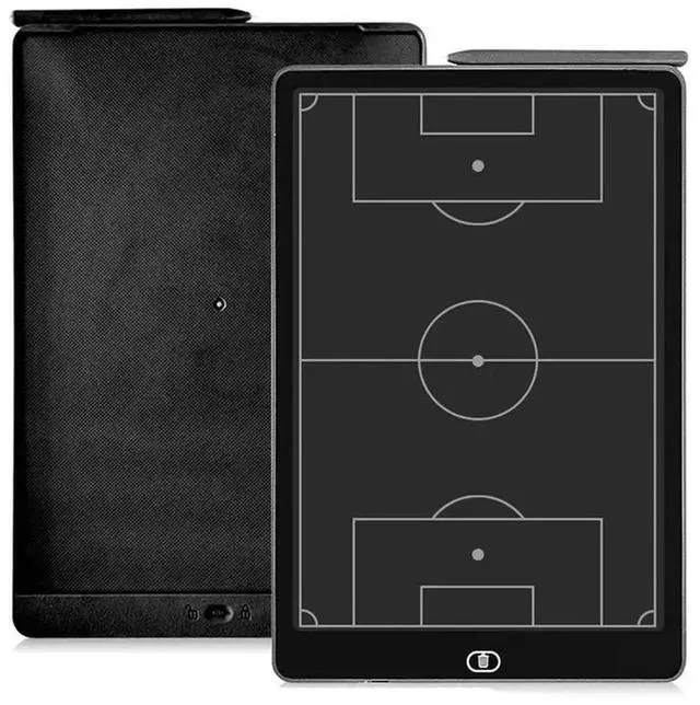 Alt view image 3 of 3 - 2X Electronic Soccer Coaching Board,16In LCD Screen Strategy Marker Board With Lock Function For Soccer,Vertical Soccer