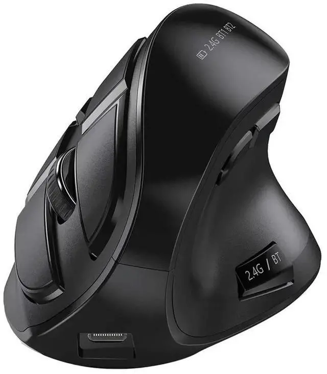 Main image of AT-Bluetooth Vertical Mouse Rechargeable USB Mouse Ergonomics Mouse for PC Tablet Laptop