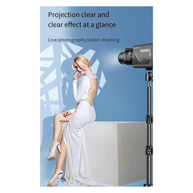 Alt view image 2 of 3 - Spotlight U-900 Bracket Photography Spotlight Plug-In Focusing Optical Focusing Projection Suitable For BIOS ZU/RL
