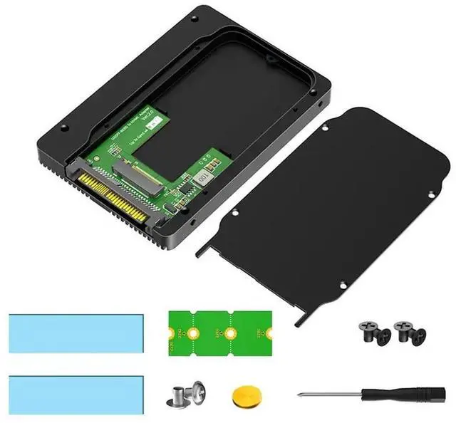 Main image of Pcie5.0 Nvme SSD 5.0 To U.2 (SFF-8639) 5.0 2.5" SSD Adapter Convert M.2 Nvme SSD To U.2 For 2230 2242 2260 2280 SSD