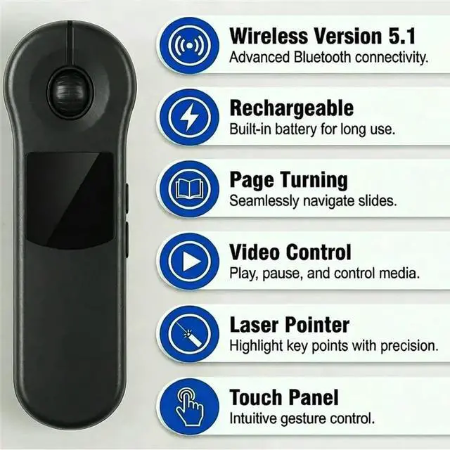 Alt view image 2 of 3 - A18 Air Mouse Multi-Functionality Design For Enhanced Computer Interaction