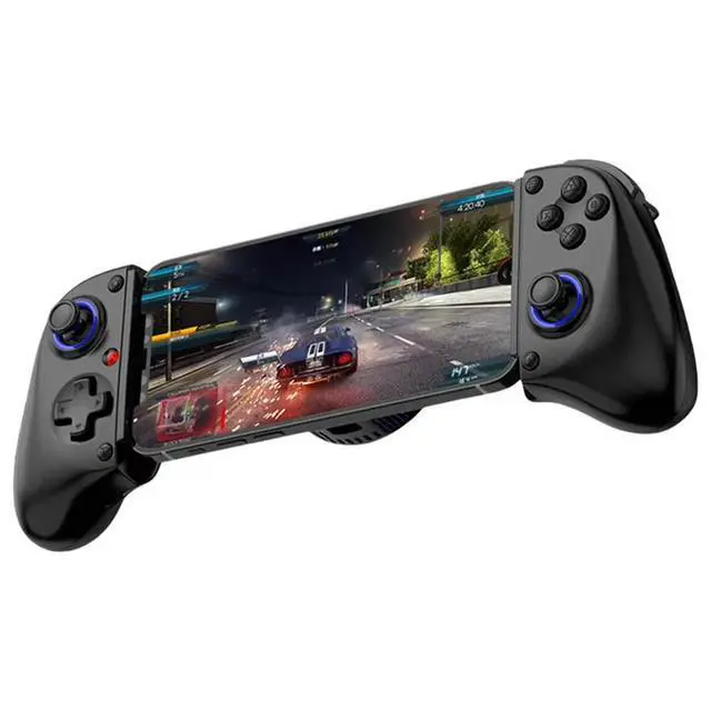 Alt view image 3 of 3 - D11S Extendable Gaming Controller Hall Trigger BT 5.2 With Cooling Fan/Programmable Back Buttons