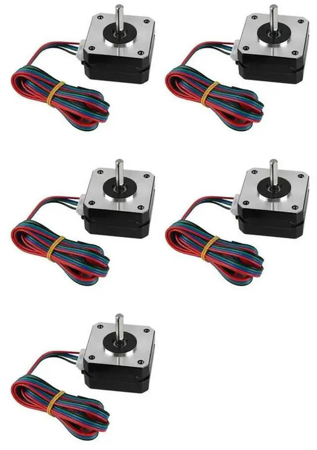 Main image of 5X 3D Printer Parts Titan Extruder NEMA 17 Stepper Motor 42X42x23mm 17HS4023 For Ultimaker Prusa I3 Kossel Corexy