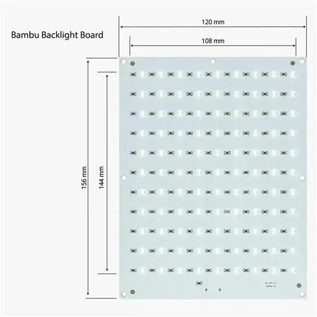 Alt view image 3 of 3 - 10X For 3D Printer CMYK Lithophane LED Backlight Board Kit USB C DIY Lithophane Photo Model