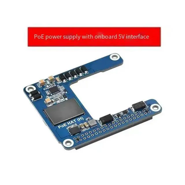 Alt view image 3 of 3 - Power Supply Expansion Board Ethernet Expansion Board Poe HAT For Raspberry Pi 5 Poe HAT (H)