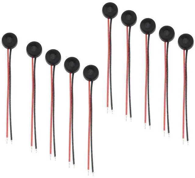 Alt view image 5 of 6 - 10pcs Electret Condenser MIC 4mm x 2mm for PC Phone MP3 MP4