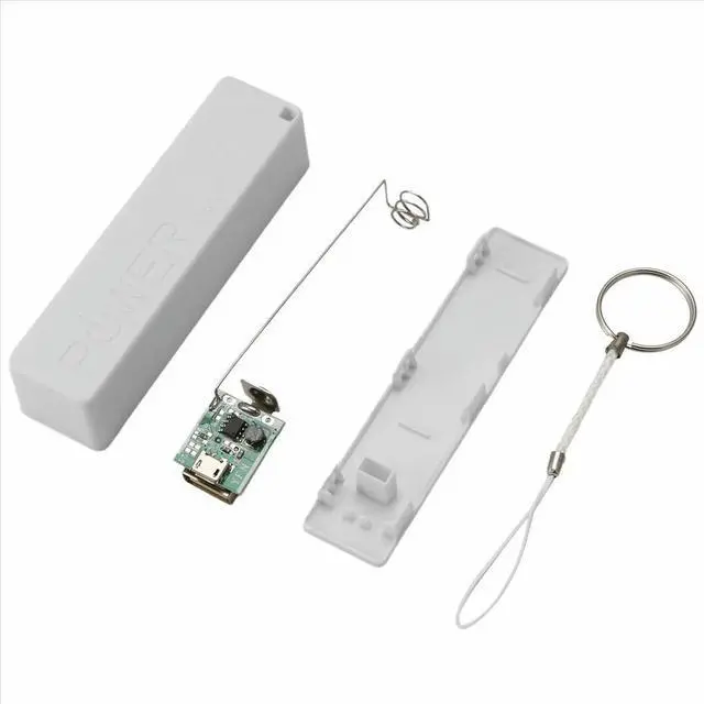 Main image of External Power Bank Charger with Keychain (Without ) (White)