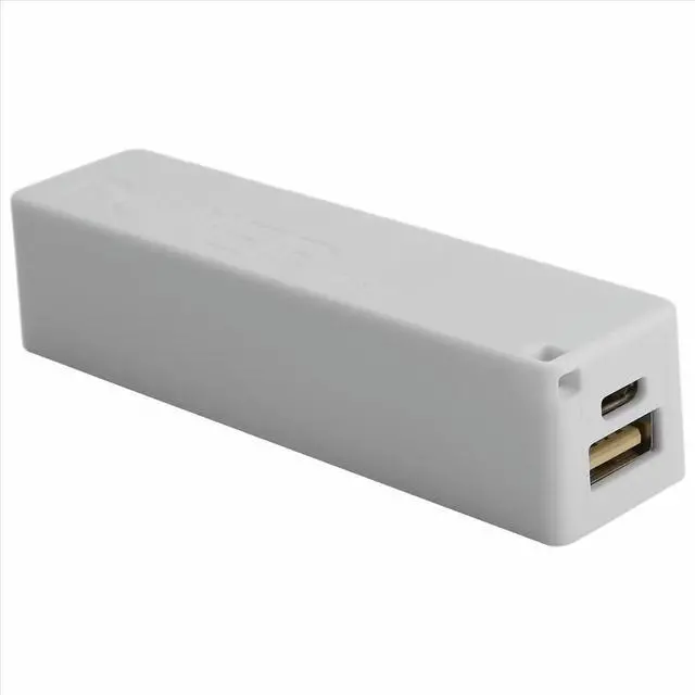 Alt view image 2 of 3 - External Power Bank Charger with Keychain (Without ) (White)