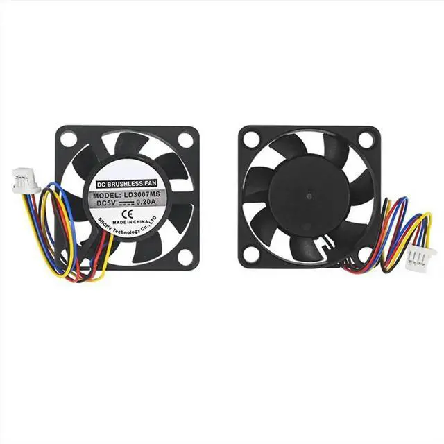 Alt view image 6 of 6 - For 5 Cooling Fan 4Pin JST Terminal Connector Multi-Function 5 Generation Special 3007 Blower Heatsink Fan