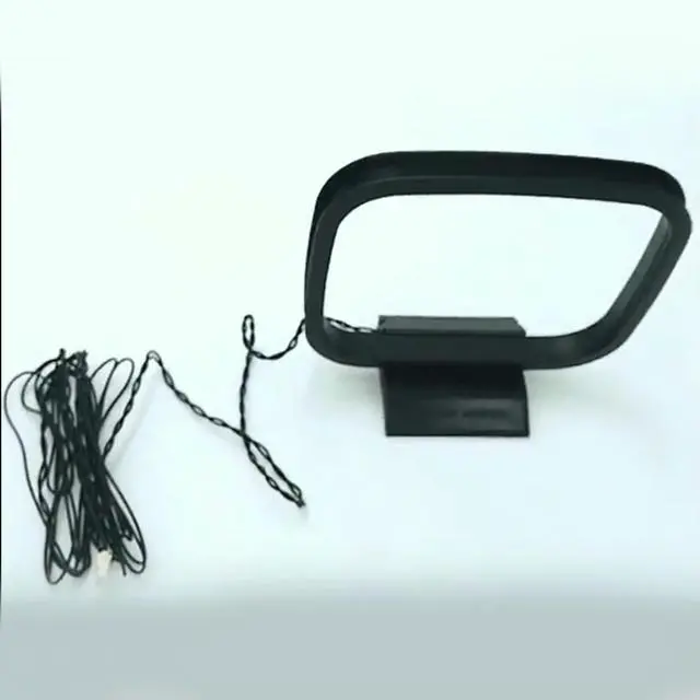 Alt view image 4 of 6 - 1PCS FM AM Loop Antenna for Receiver with 3-Pin Mini Connector for Chaine Stereo AV Receiver Systems