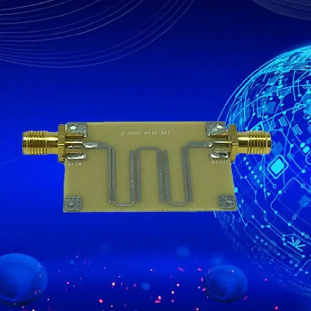 Alt view image 2 of 3 - 1 Piece Microstrip Filter Frequency Bandpass Filter Versatile Convenient Utility Module 2.3-2.5Ghz PCB