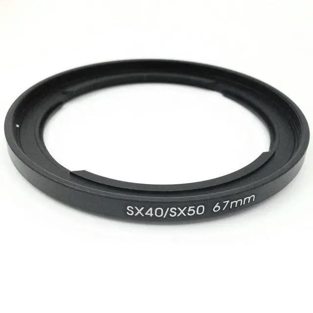 Alt view image 5 of 6 - 67Mm Filter Adapter For Sx30 Sx40 Sx50 Sx520 Hs Replace -Dc67A