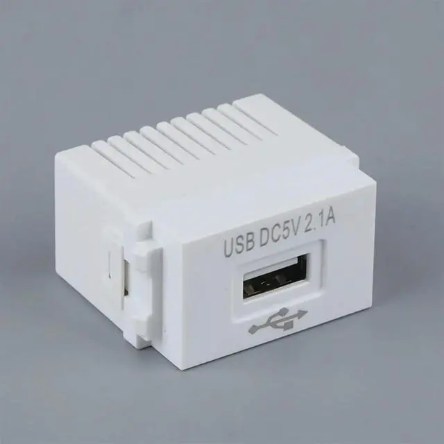 Alt view image 4 of 6 - Mobile Phone Charging Panel USB Power Module 220V Socket 5V Transformer 2.1A USB Charging Power Socket Switching Adapter