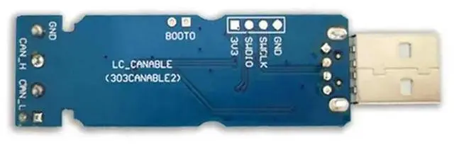 Alt view image 4 of 6 - CANable USB to Converter Module CAN Canbus Debugger Analyzer Adapter CANdleLight TJA1051T/3 NonIsolated Version CANABLE