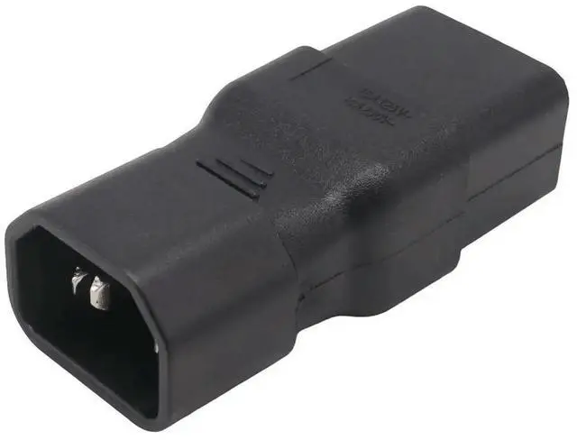 Alt view image 6 of 6 - PDU UPS Power IEC Male C14 to Female C19 Adapter IEC C19 to C14 Connector