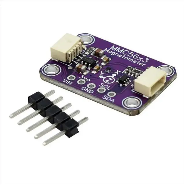 Alt view image 2 of 3 - MMC56x3 Triaxial Magnetometer MMC5603 for STEMMA QT/for Qwiic Interface