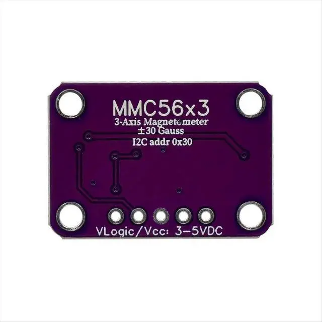 Alt view image 3 of 3 - MMC56x3 Triaxial Magnetometer MMC5603 for STEMMA QT/for Qwiic Interface