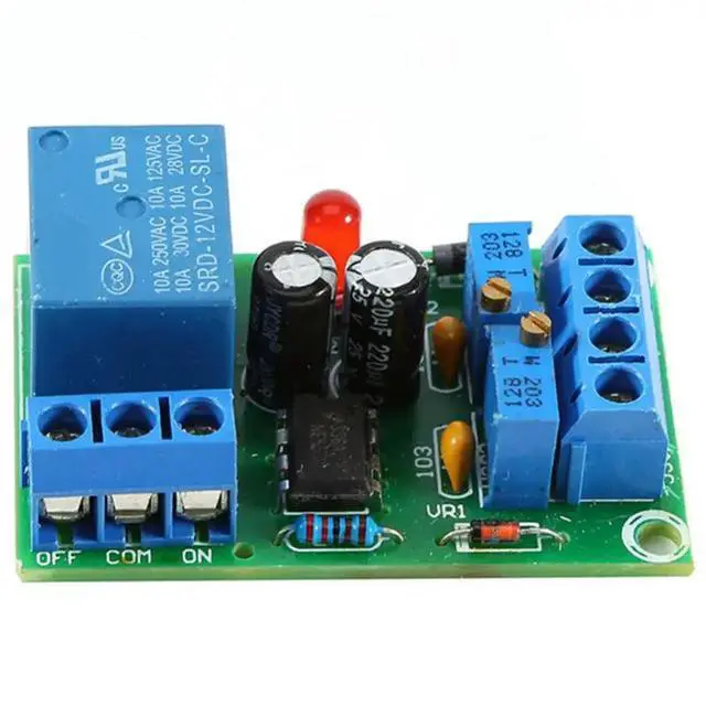 Alt view image 4 of 6 - 12V Automatic Charging Controller Module Protection Board Relay Board Module Anti-Transposition Charger