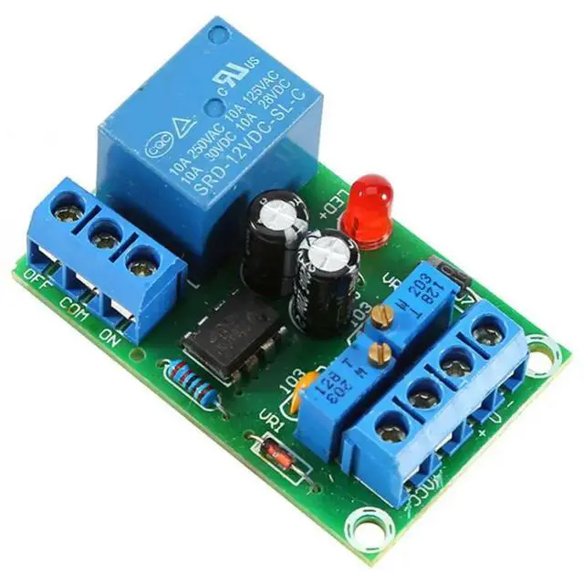 Alt view image 6 of 6 - 12V Automatic Charging Controller Module Protection Board Relay Board Module Anti-Transposition Charger