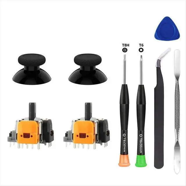 Alt view image 5 of 6 - Replacement Hall Effect Joystick for /X Controller 3D Analog Thumbsticks Repair Parts Kit