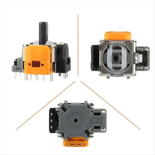 Alt view image 6 of 6 - Replacement Hall Effect Joystick for /X Controller 3D Analog Thumbsticks Repair Parts Kit