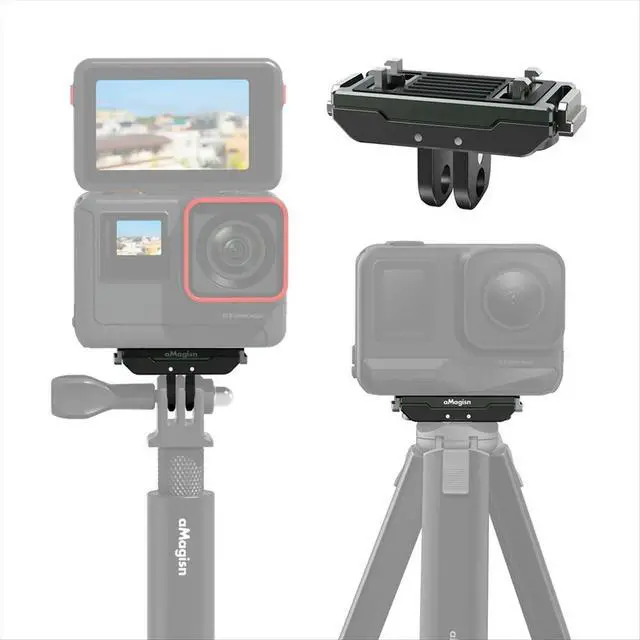 Alt view image 4 of 6 - for AcePro l Magnetic Quick Release Action Camera Accessories Adapter