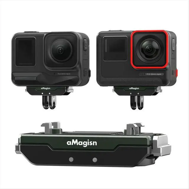 Alt view image 6 of 6 - for AcePro l Magnetic Quick Release Action Camera Accessories Adapter